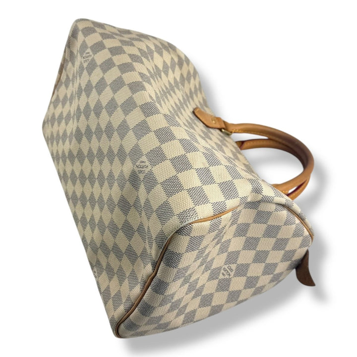 Louis Vuitton Speedy 30 Damier Azur Handbag - Lux Central