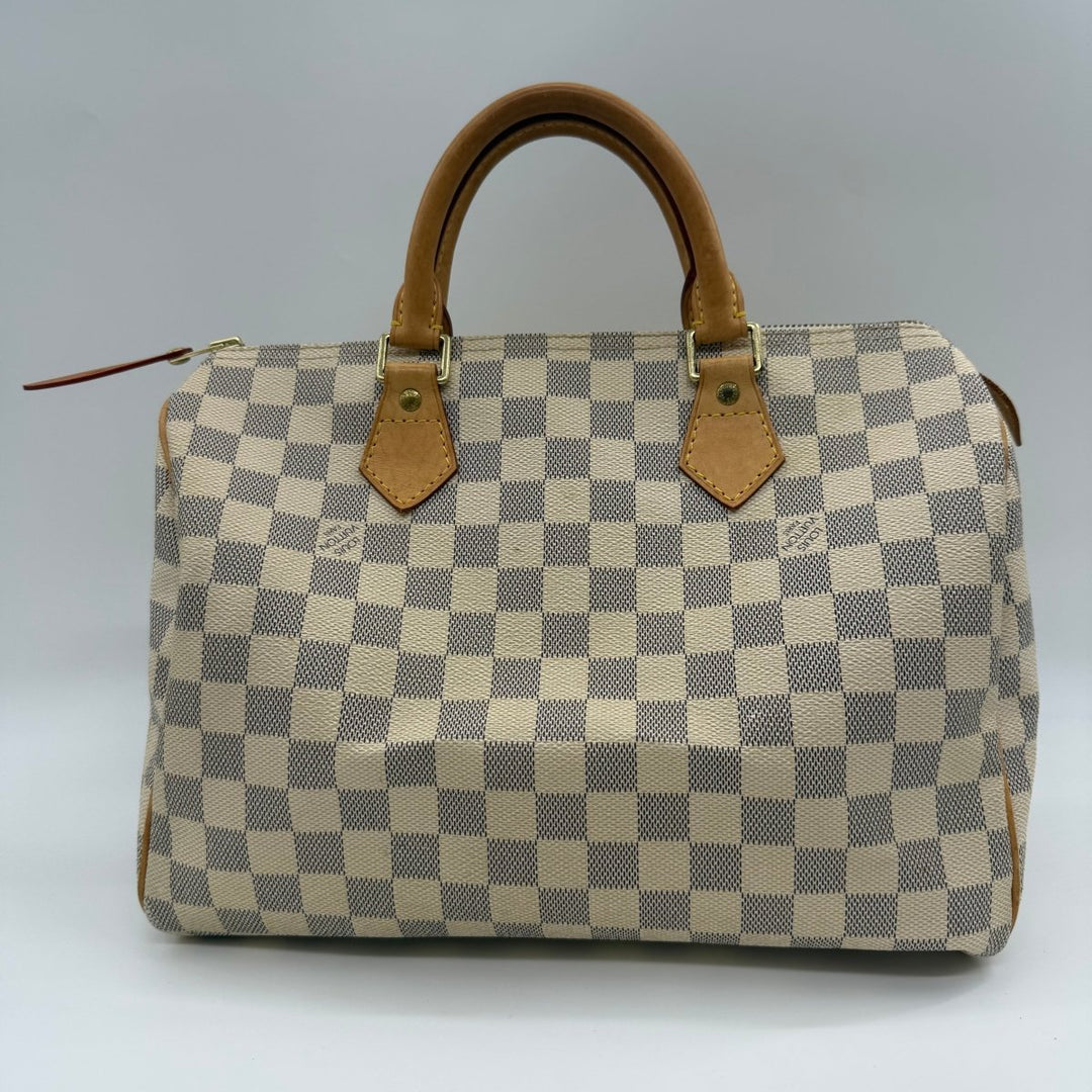 Louis Vuitton Speedy 30 Damier Azur Handbag - Lux Central