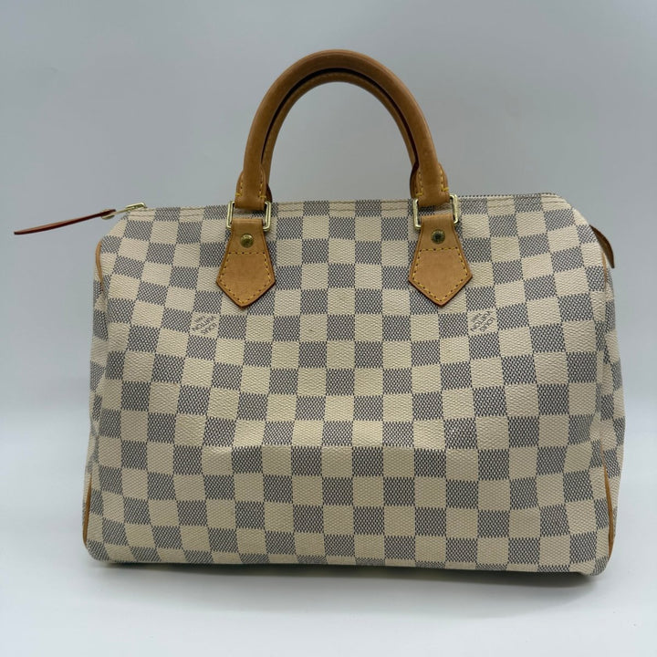 Louis Vuitton Speedy 30 Damier Azur Handbag - Lux Central