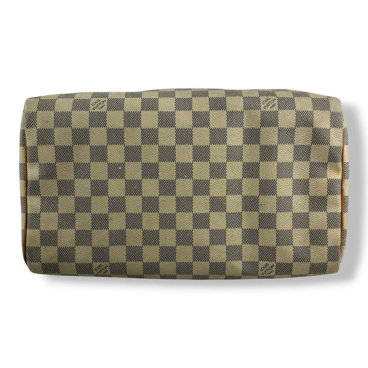 Louis Vuitton Speedy 30 Damier Azur Handbag - Lux Central