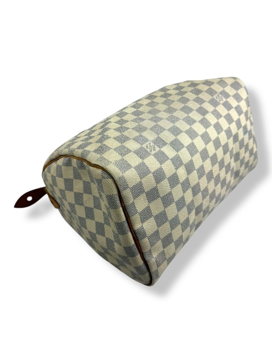Louis Vuitton Speedy 30 Damier Azur Handbag - Lux Central
