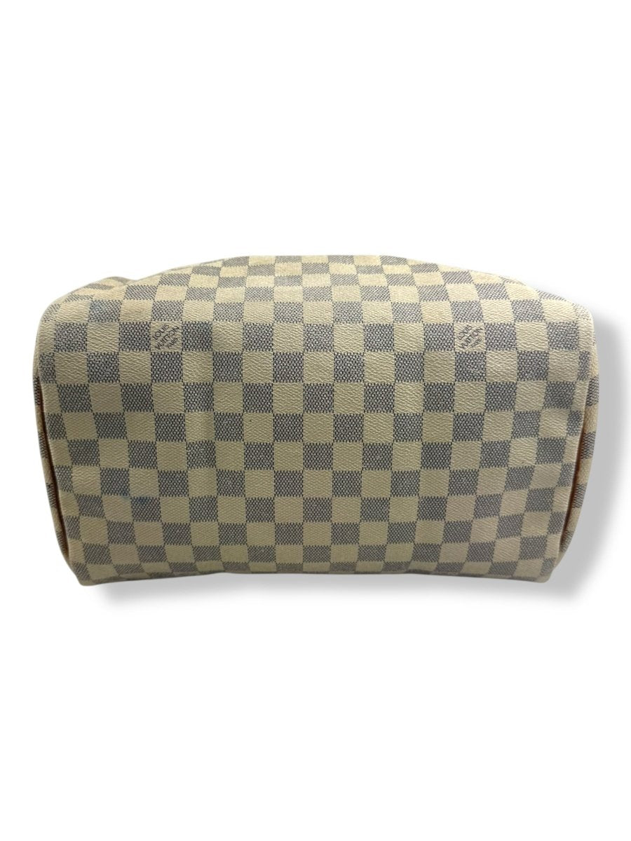 Louis Vuitton Speedy 30 Damier Azur Handbag - Lux Central