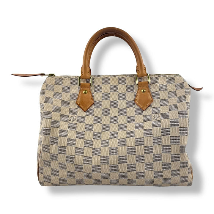 Louis Vuitton Speedy 30 Damier Azur Handbag - Lux Central