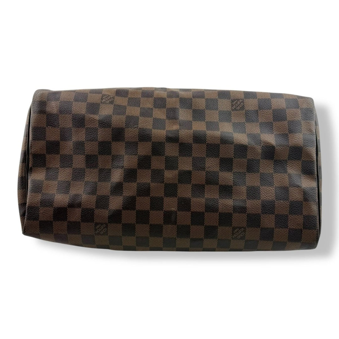 Louis Vuitton Speedy 35 Brown Damier Handbag - Lux Central