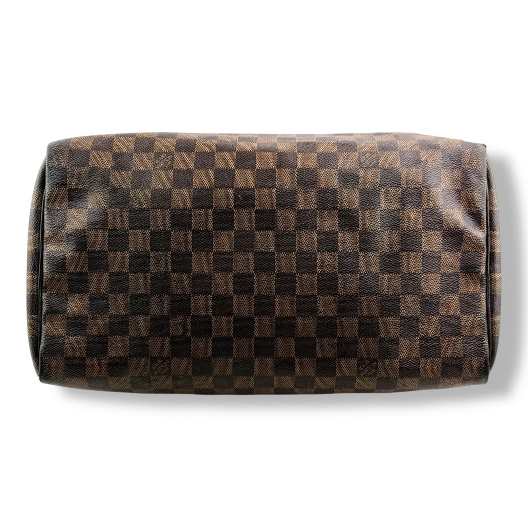 Louis Vuitton Speedy 35 Brown Damier Handbag - Lux Central