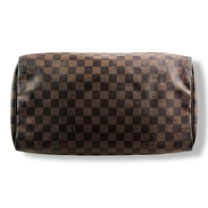 Louis Vuitton Speedy 35 Brown Damier Handbag - Lux Central