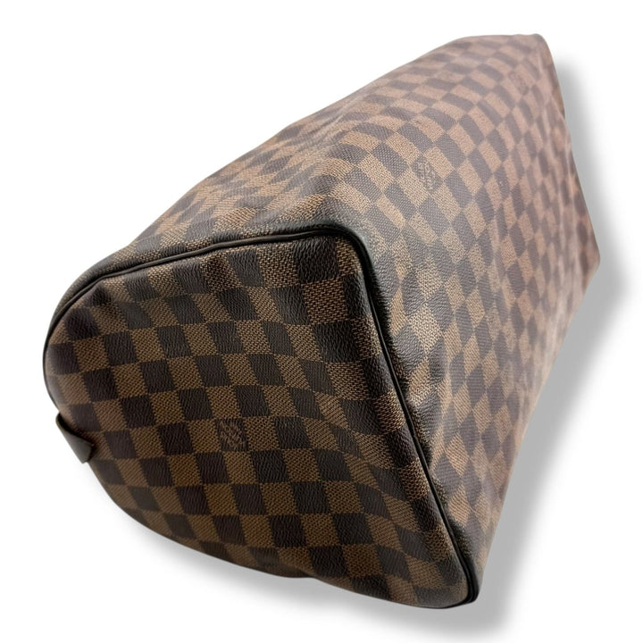Louis Vuitton Speedy 35 Brown Damier Handbag - Lux Central