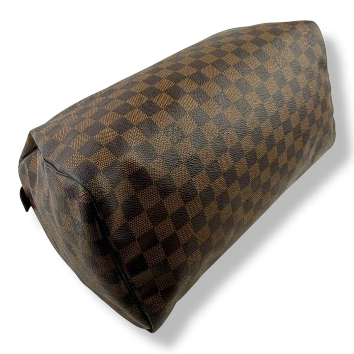 Louis Vuitton Speedy 35 Brown Damier Handbag - Lux Central