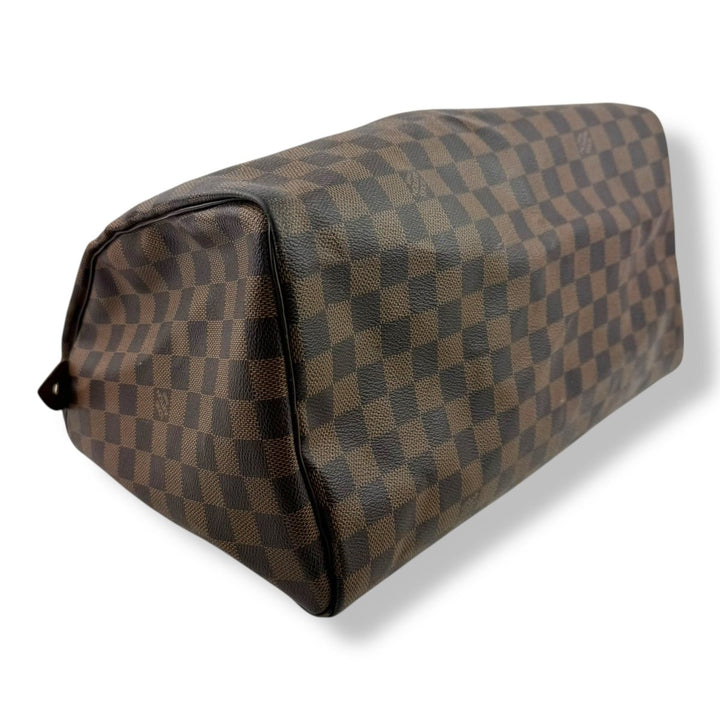 Louis Vuitton Speedy 35 Brown Damier Handbag - Lux Central