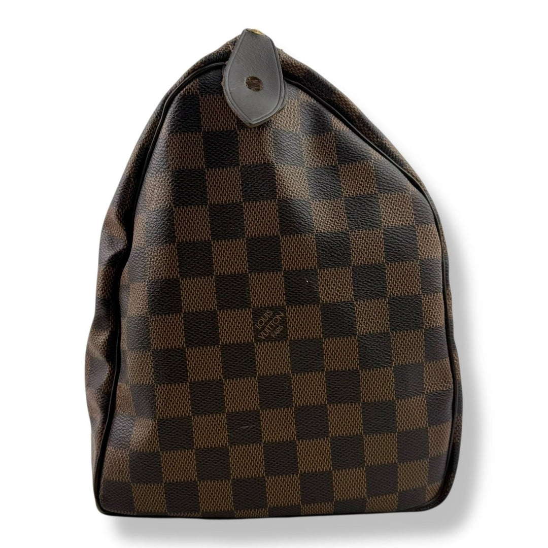 Louis Vuitton Speedy 35 Brown Damier Handbag - Lux Central
