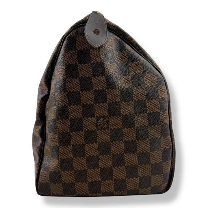 Louis Vuitton Speedy 35 Brown Damier Handbag - Lux Central
