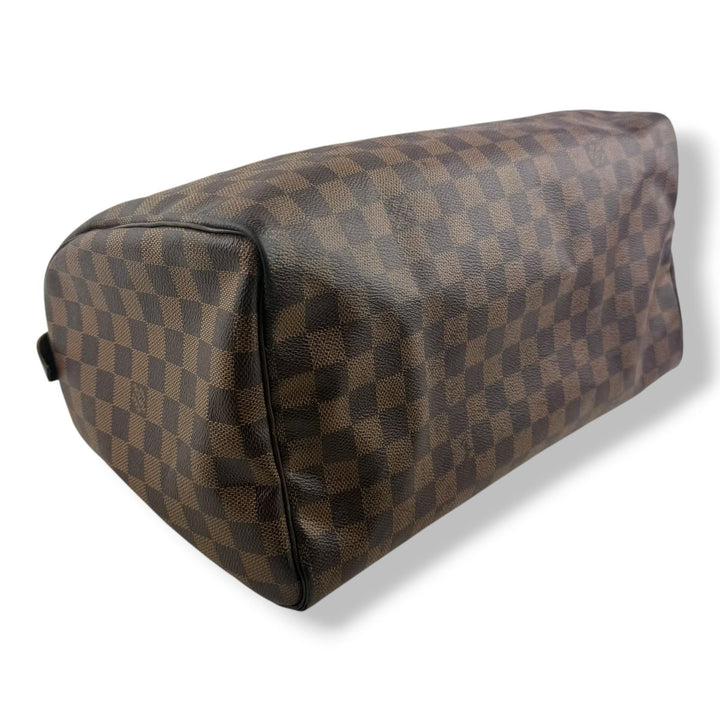 Louis Vuitton Speedy 35 Brown Damier Handbag - Lux Central