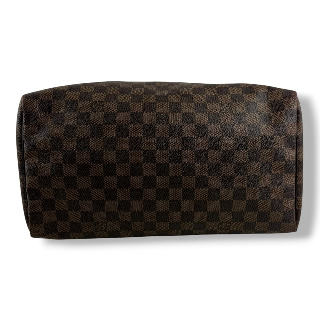 Louis Vuitton Speedy 35 Brown Damier Handbag - Lux Central