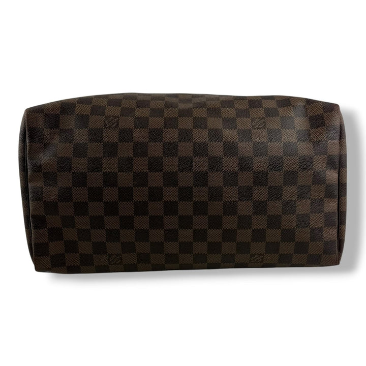 Louis Vuitton Speedy 35 Brown Damier Handbag - Lux Central