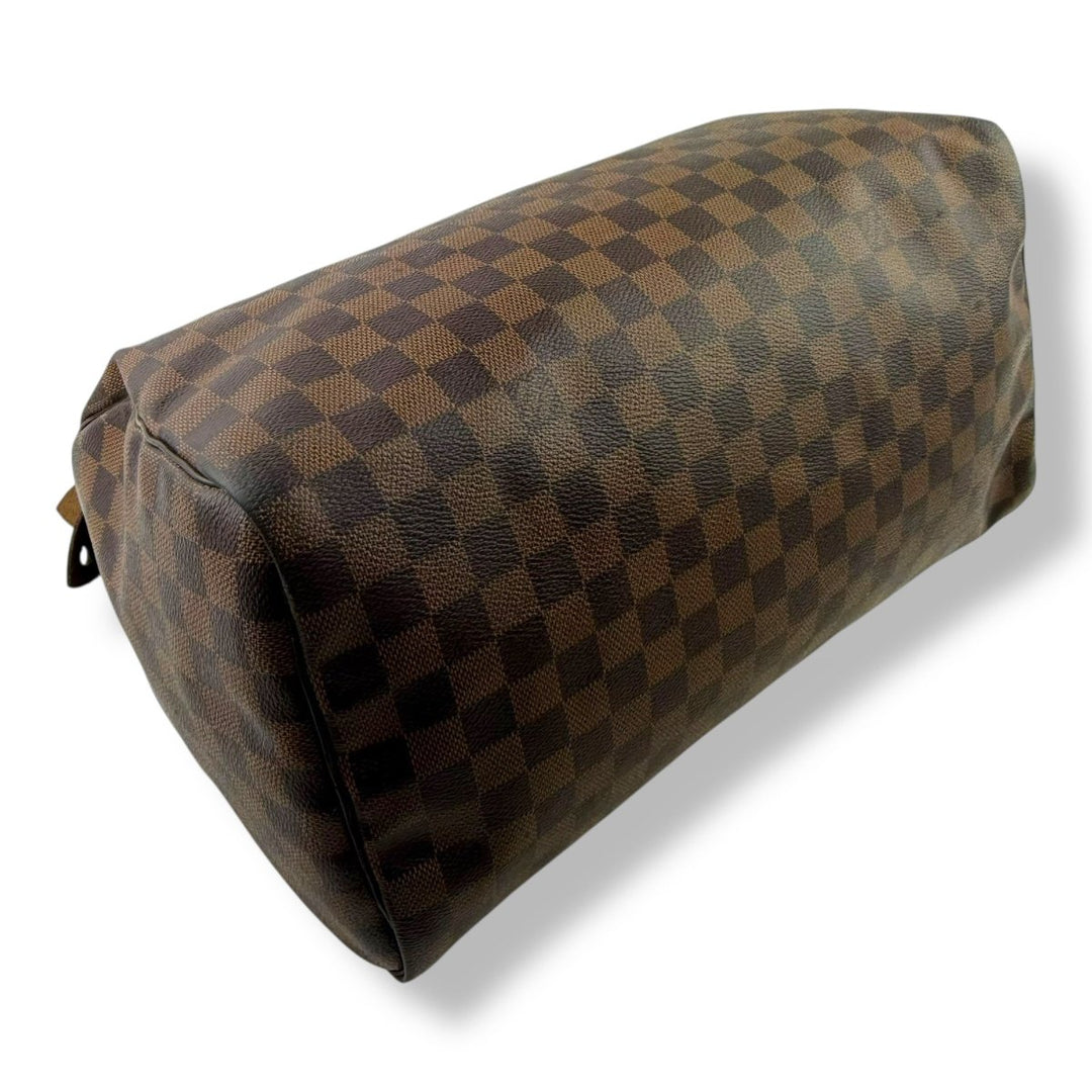 Louis Vuitton Speedy 35 Brown Damier Handbag - Lux Central