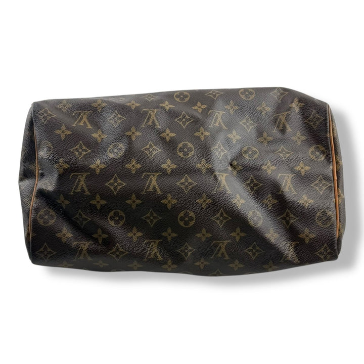 Louis Vuitton Speedy 35 Brown Monogram Handbag - Lux Central