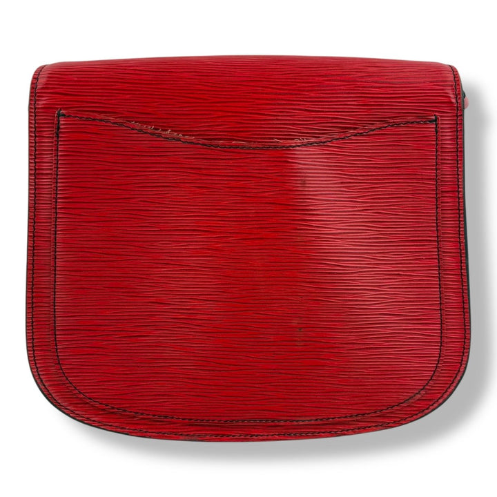 Louis Vuitton St Cloud Red Epi Leather Crossbody Handbag - Lux Central