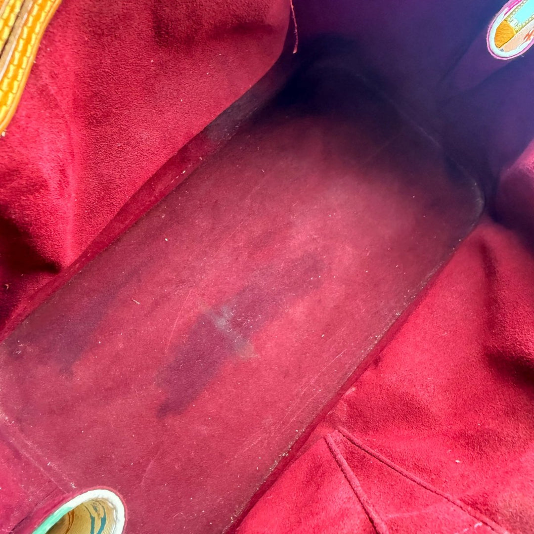 Louis Vuitton Takashi Murakami LV Monogram Multicolor Alma PM Handbag - Lux Central