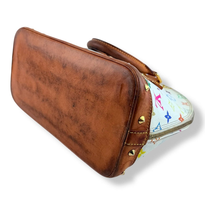 Louis Vuitton Takashi Murakami LV Monogram Multicolor Alma PM Handbag - Lux Central
