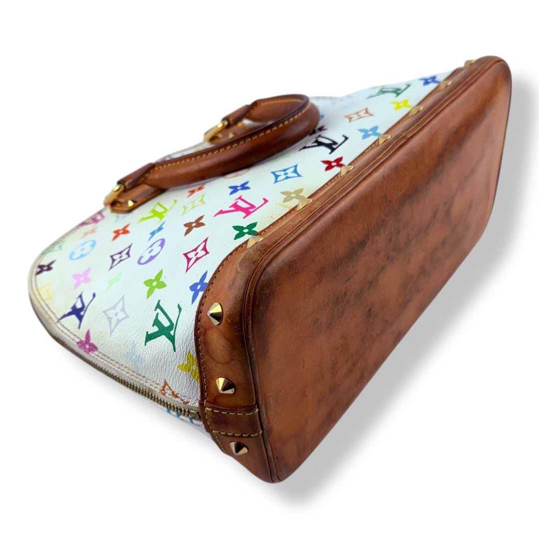 Louis Vuitton Takashi Murakami LV Monogram Multicolor Alma PM Handbag - Lux Central