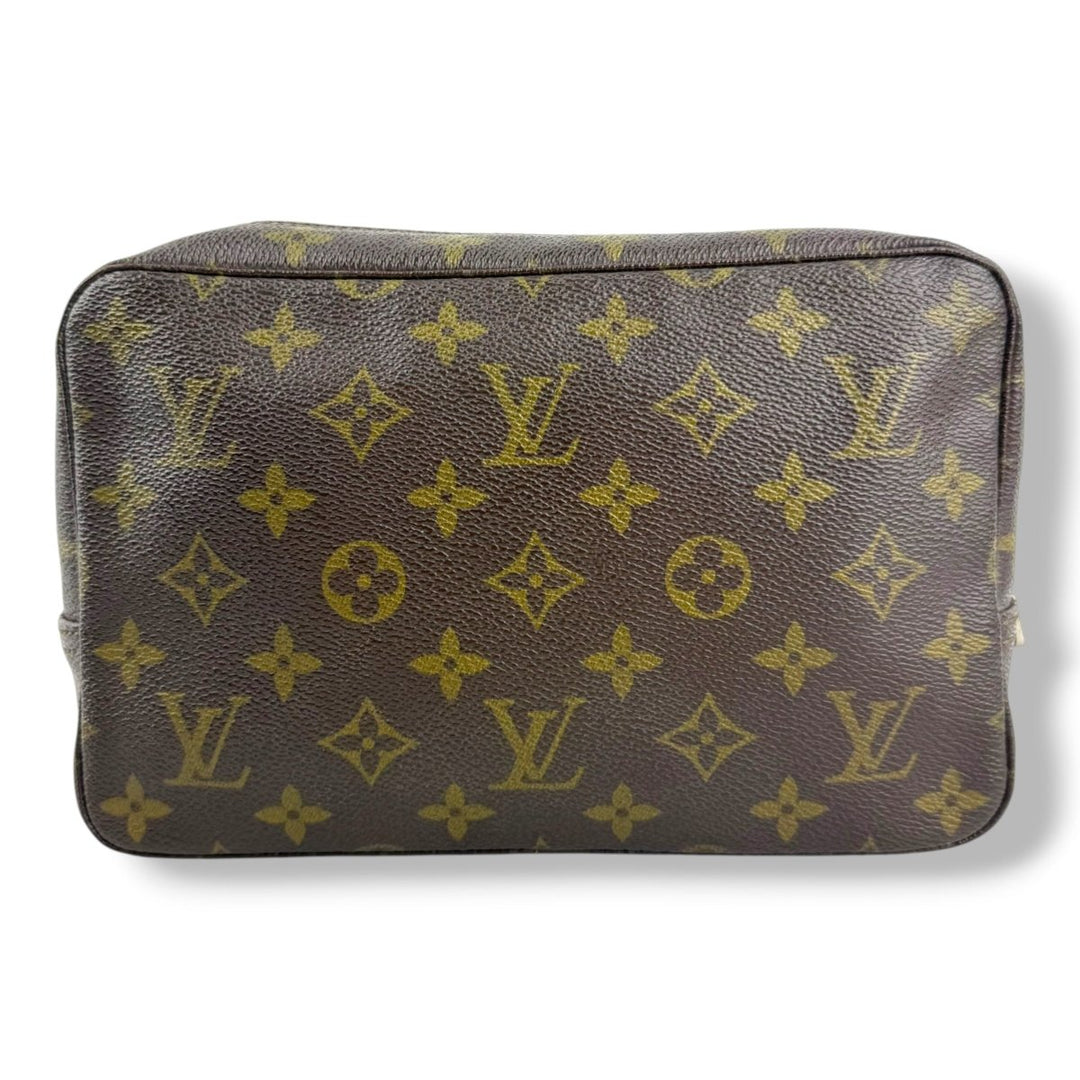 Louis Vuitton Toiletry Wash Bag Brown Monogram Toiletry Pouch - Lux Central