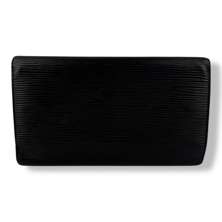 Louis Vuitton Trifold Black Epi Leather Femme Wallet - Lux Central