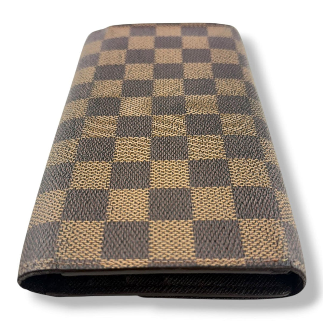 Louis Vuitton Trifold Brown Damier Femme Wallet - Lux Central