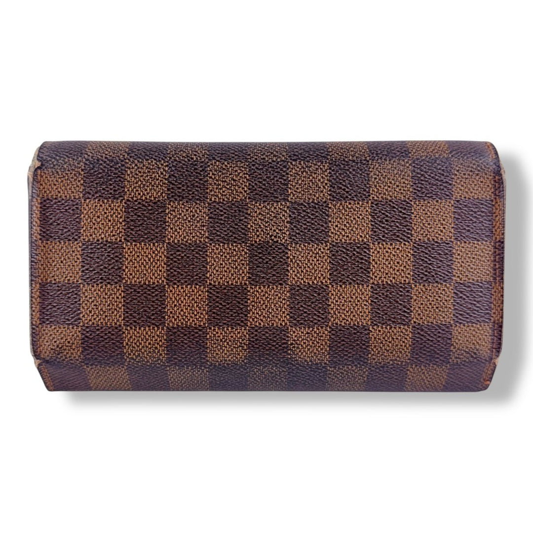 Louis Vuitton Trifold Brown Damier Femme Wallet - Lux Central