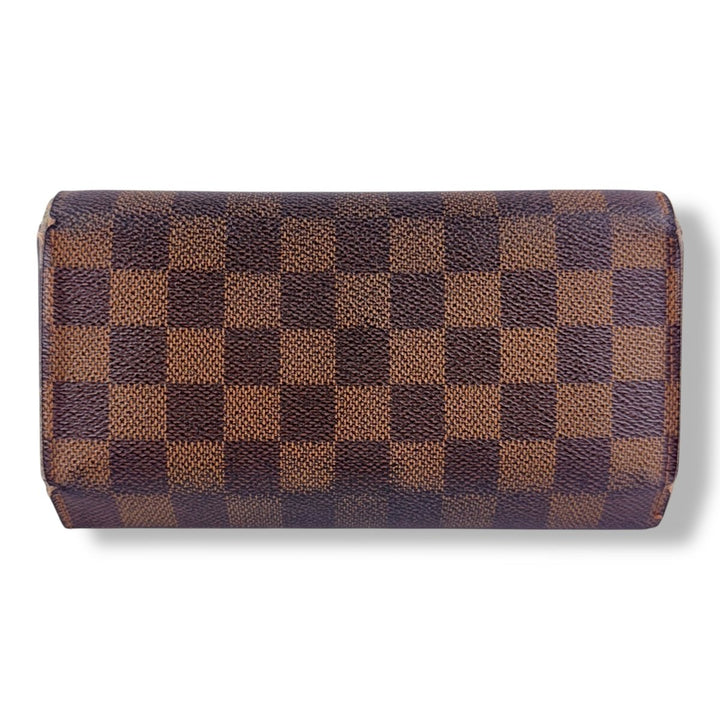 Louis Vuitton Trifold Brown Damier Femme Wallet - Lux Central