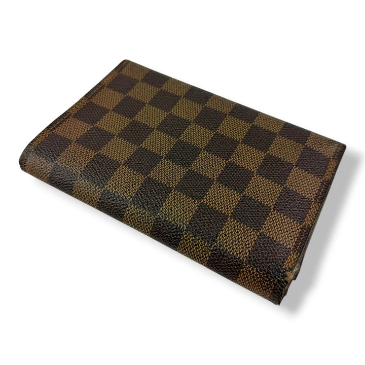 Louis Vuitton Trifold Brown Damier Femme Wallet - Lux Central