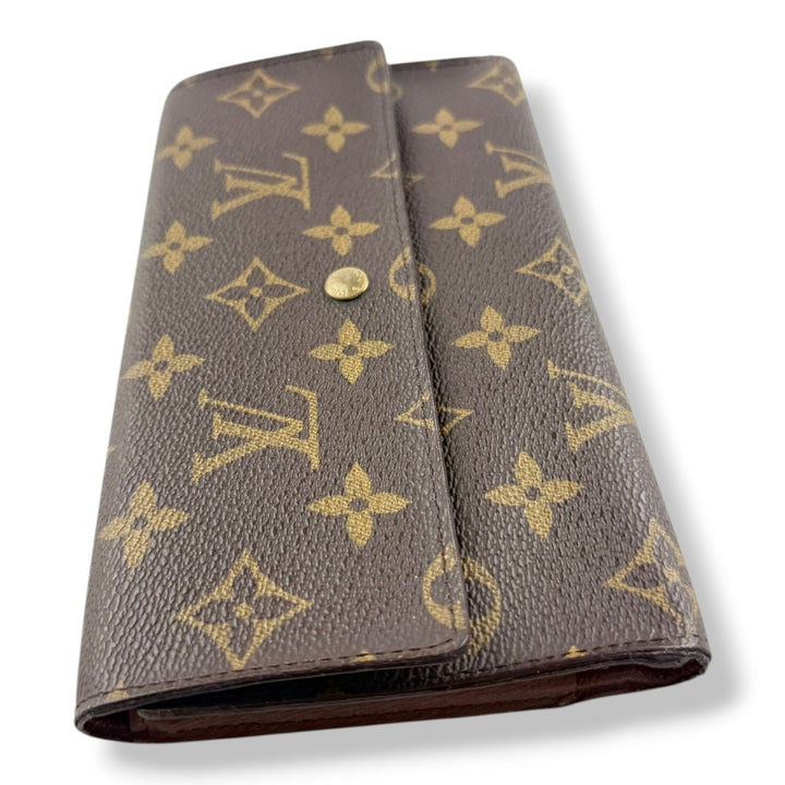 Louis Vuitton Trifold Brown Monogram Femme Wallet - Lux Central