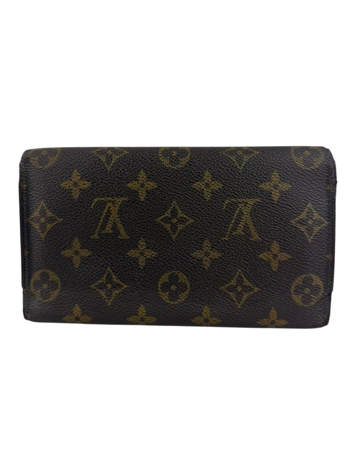 Louis Vuitton Trifold Brown Monogram Femme Wallet - Lux Central