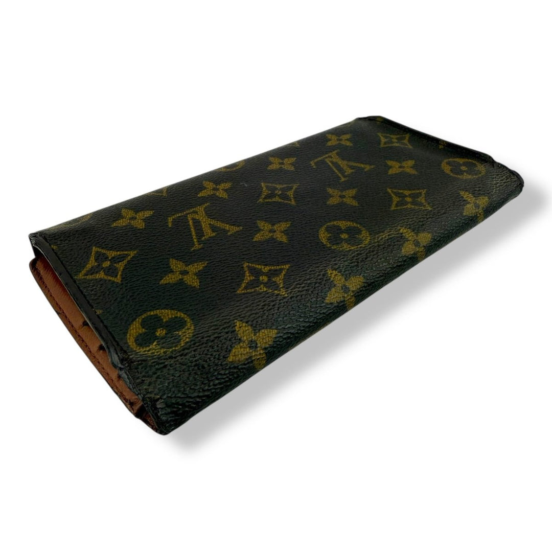 Louis Vuitton Trifold Brown Monogram Femme Wallet - Lux Central