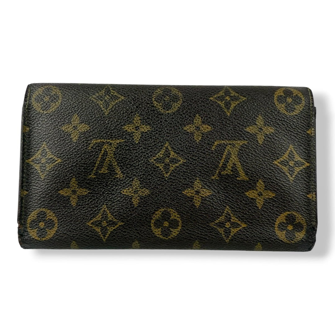 Louis Vuitton Trifold Brown Monogram Femme Wallet - Lux Central