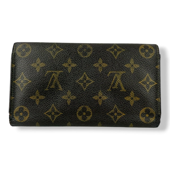 Louis Vuitton Trifold Brown Monogram Femme Wallet - Lux Central