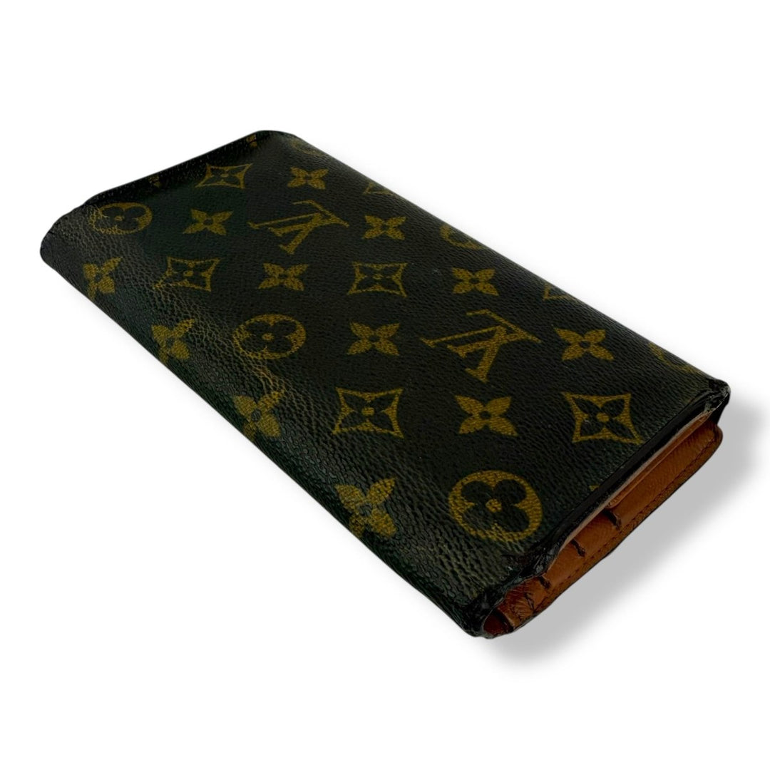 Louis Vuitton Trifold Brown Monogram Femme Wallet - Lux Central