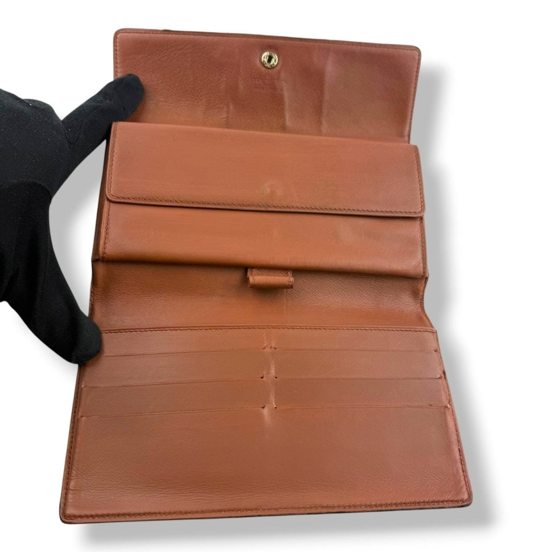 Louis Vuitton Trifold Brown Monogram Femme Wallet - Lux Central