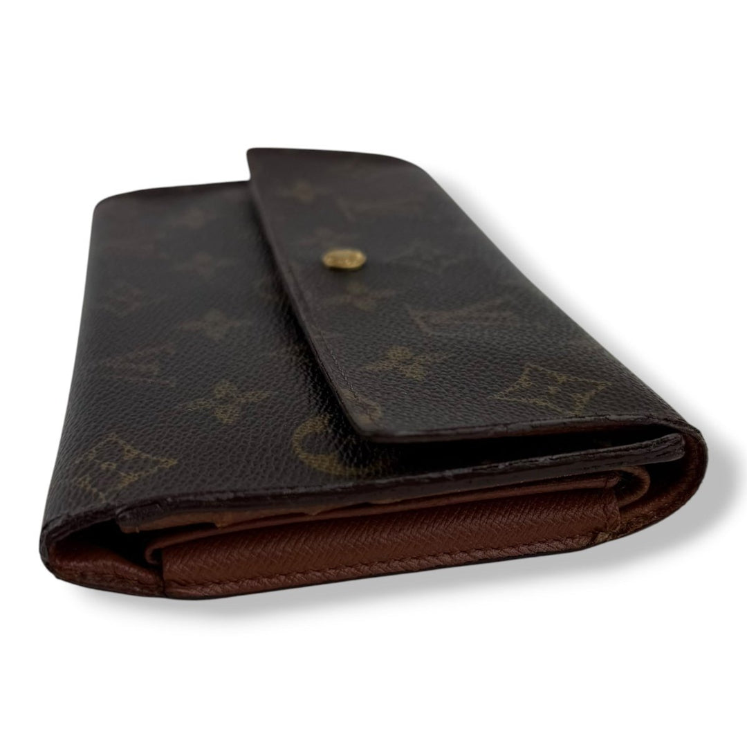 Louis Vuitton Trifold Brown Monogram Femme Wallet - Lux Central