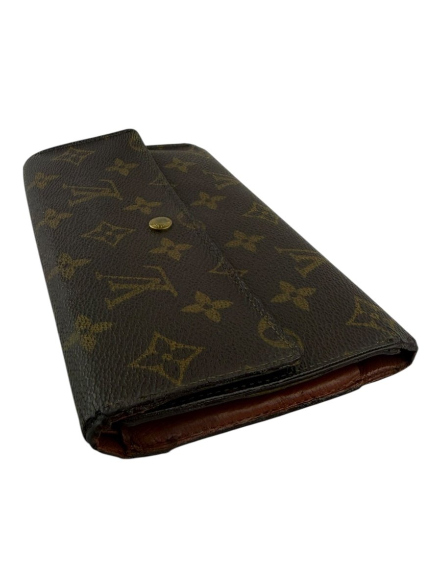Louis Vuitton Trifold Brown Monogram Femme Wallet - Lux Central