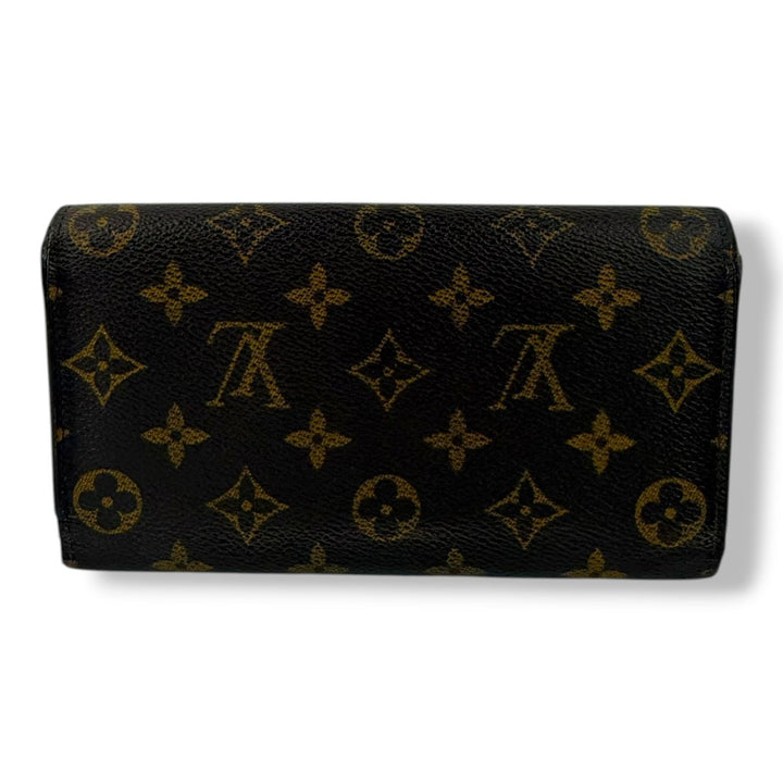 Louis Vuitton Trifold Brown Monogram Femme Wallet - Lux Central