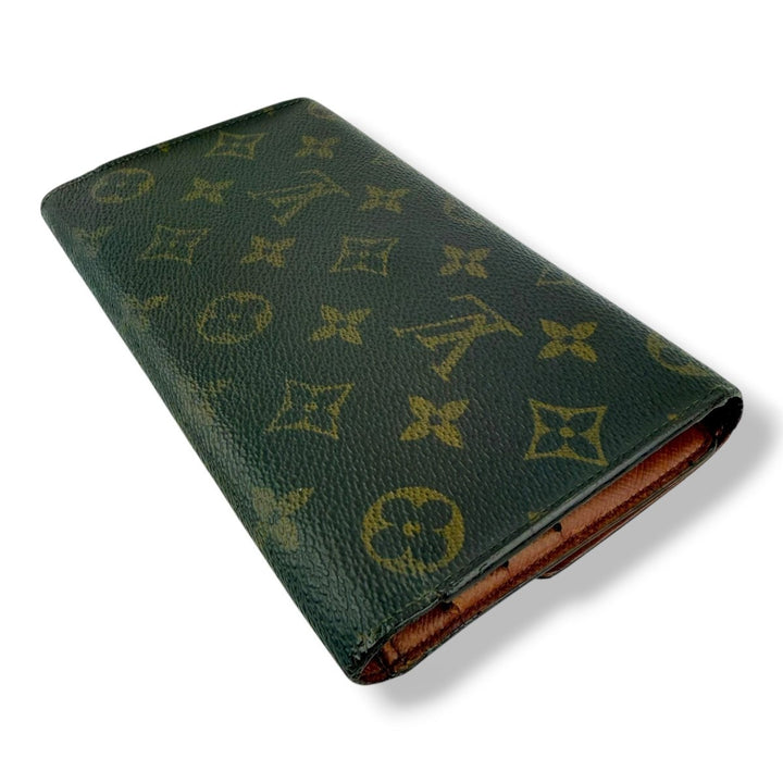 Louis Vuitton Trifold Brown Monogram Femme Wallet - Lux Central