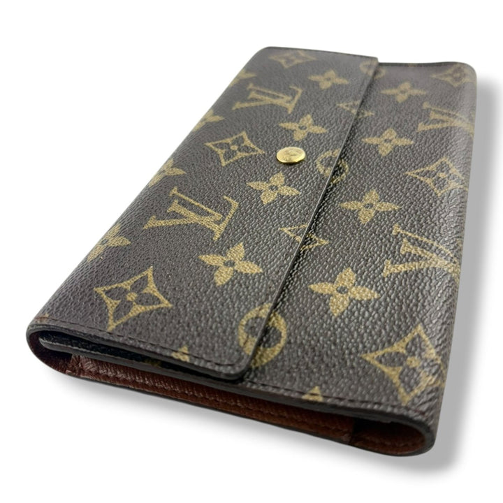 Louis Vuitton Trifold Brown Monogram Femme Wallet - Lux Central