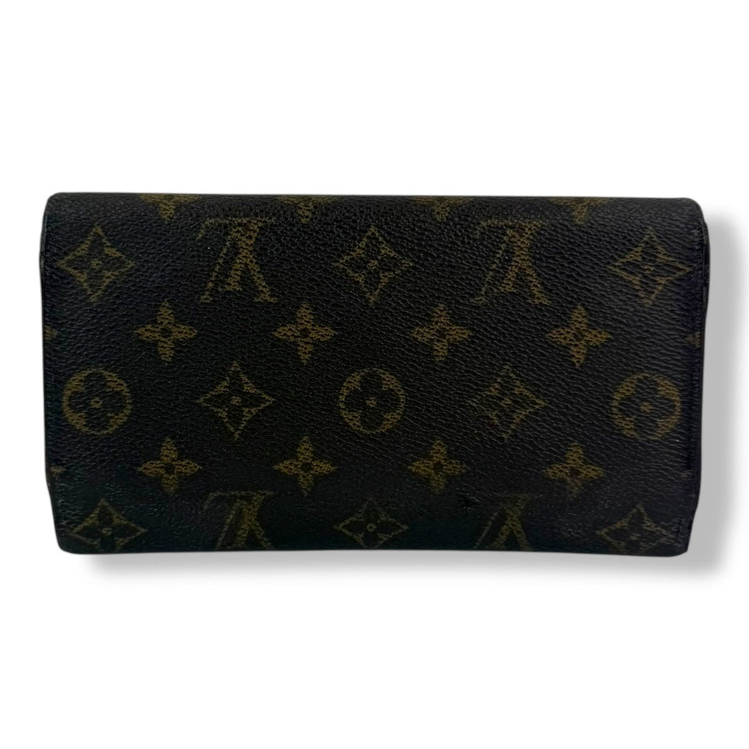 Louis Vuitton Trifold Brown Monogram Femme Wallet - Lux Central