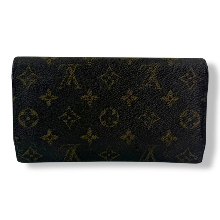Louis Vuitton Trifold Brown Monogram Femme Wallet - Lux Central