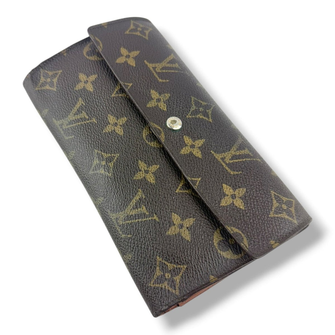 Louis Vuitton Trifold Brown Monogram Femme Wallet - Lux Central