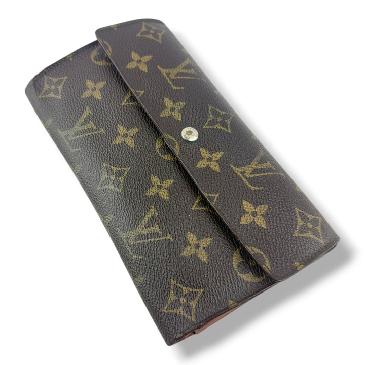 Louis Vuitton Trifold Brown Monogram Femme Wallet - Lux Central