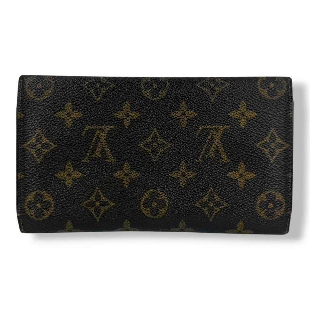 Louis Vuitton Trifold Brown Monogram Femme Wallet - Lux Central