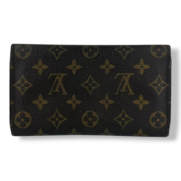 Louis Vuitton Trifold Brown Monogram Femme Wallet - Lux Central