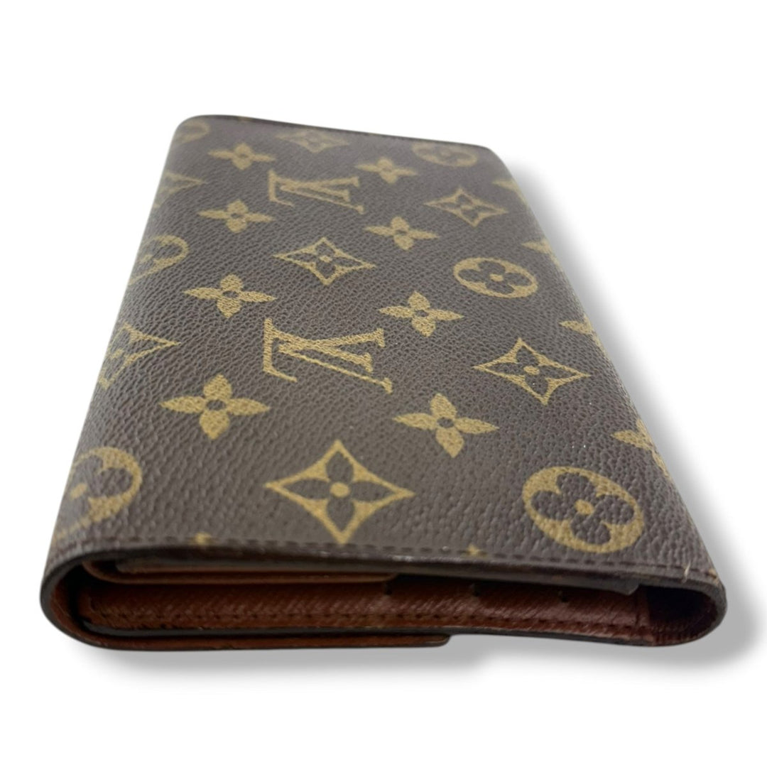 Louis Vuitton Trifold Brown Monogram Femme Wallet - Lux Central