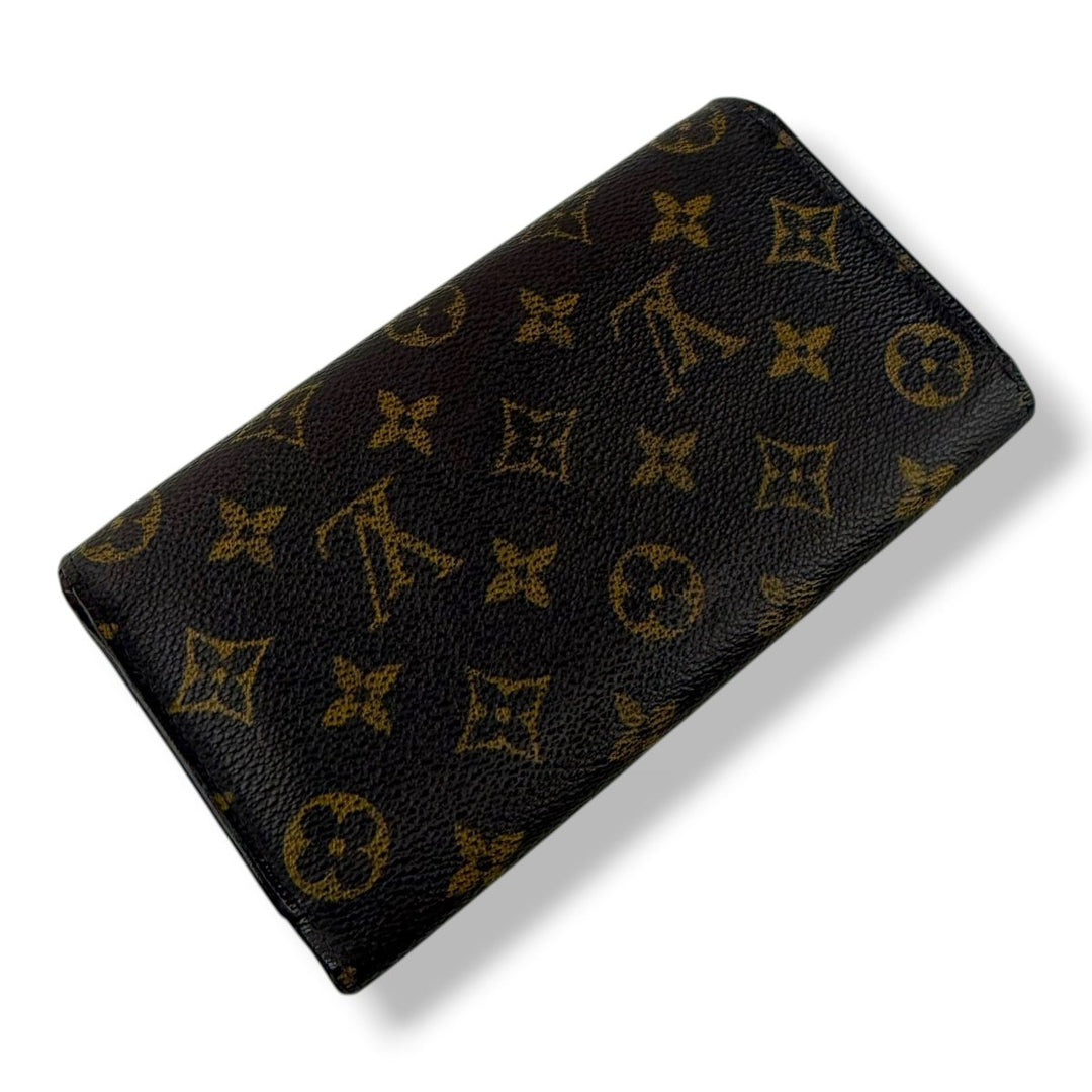 Louis Vuitton Trifold Brown Monogram Femme Wallet - Lux Central